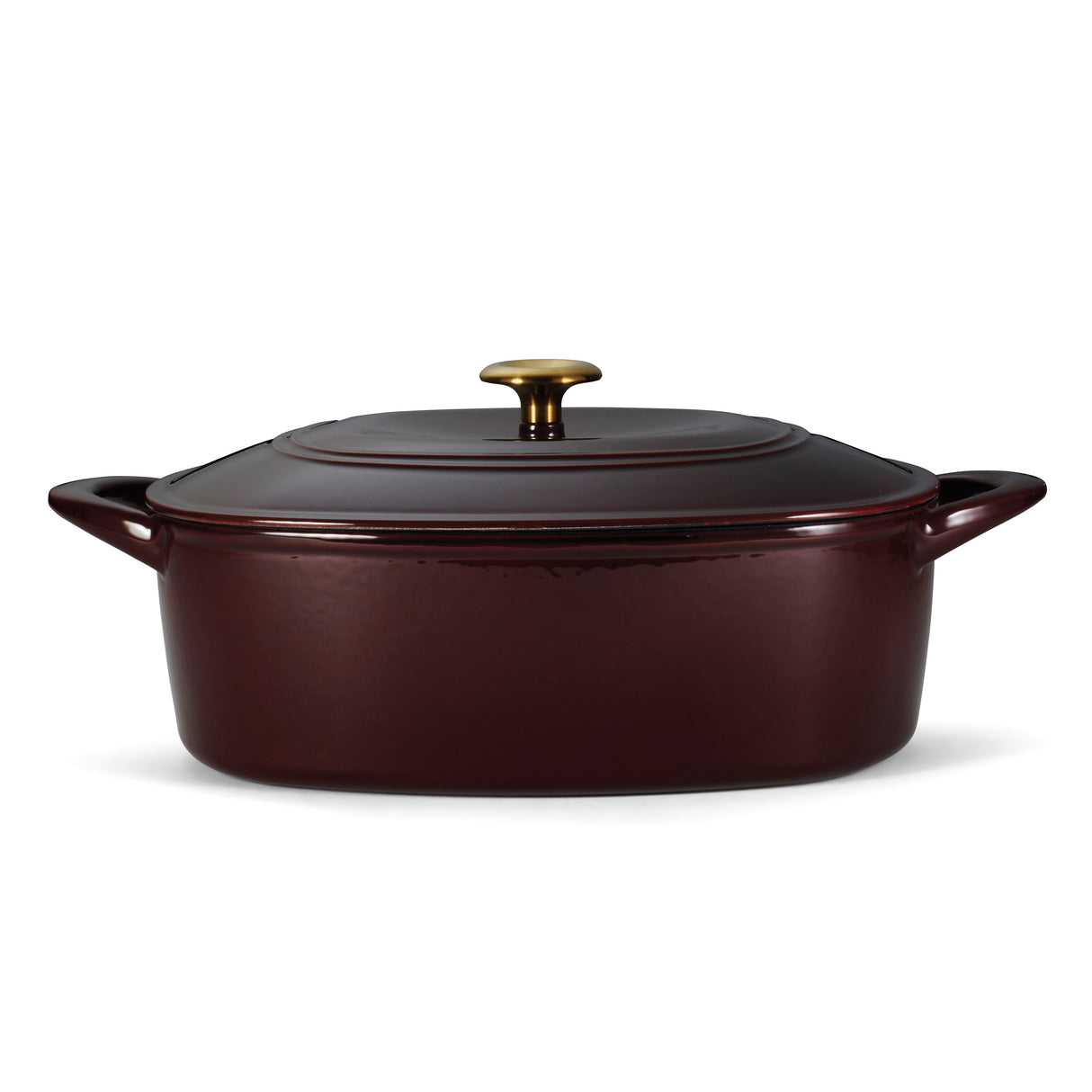 7 Quart Oval Enameled Cast Iron Dutch Oven